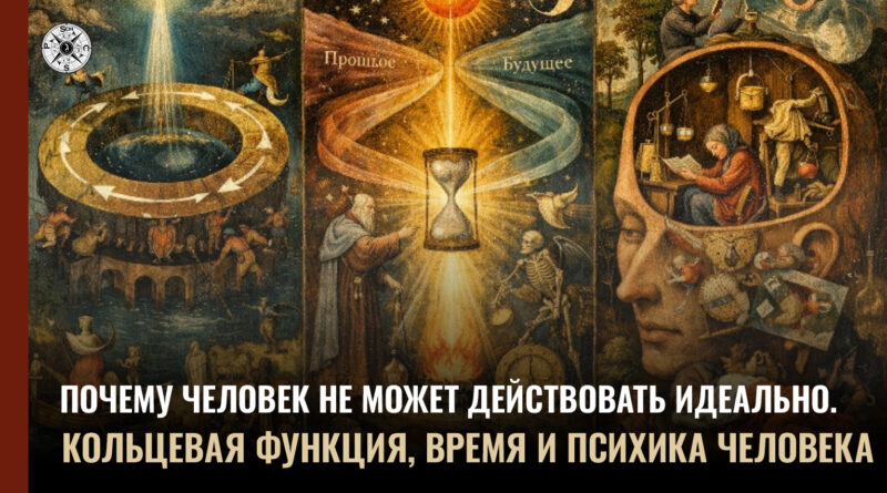 Почему человек не может действовать идеально. Кольцевая функция, время и психика человека