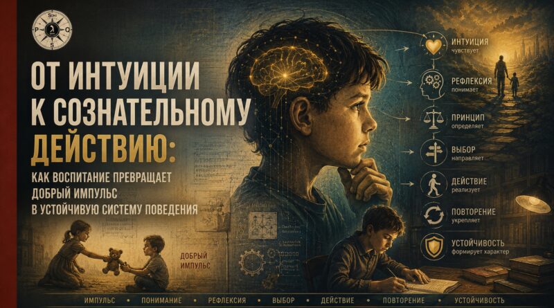 От интуиции к сознательному действию: как воспитание превращает добрый импульс в устойчивую систему поведения