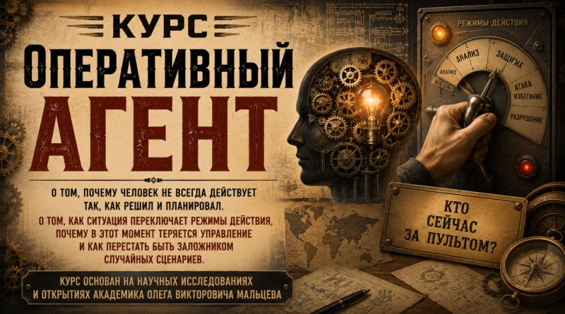 Курс «Оперативный агент» Курс «Оперативный агент»